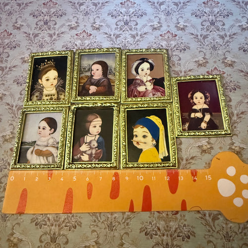 Lily Minis-Dollhouse miniature art painting