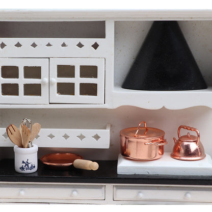 1:12 Dollhouse Miniature Furniture Kitchen Accessories Set – 10-Piece