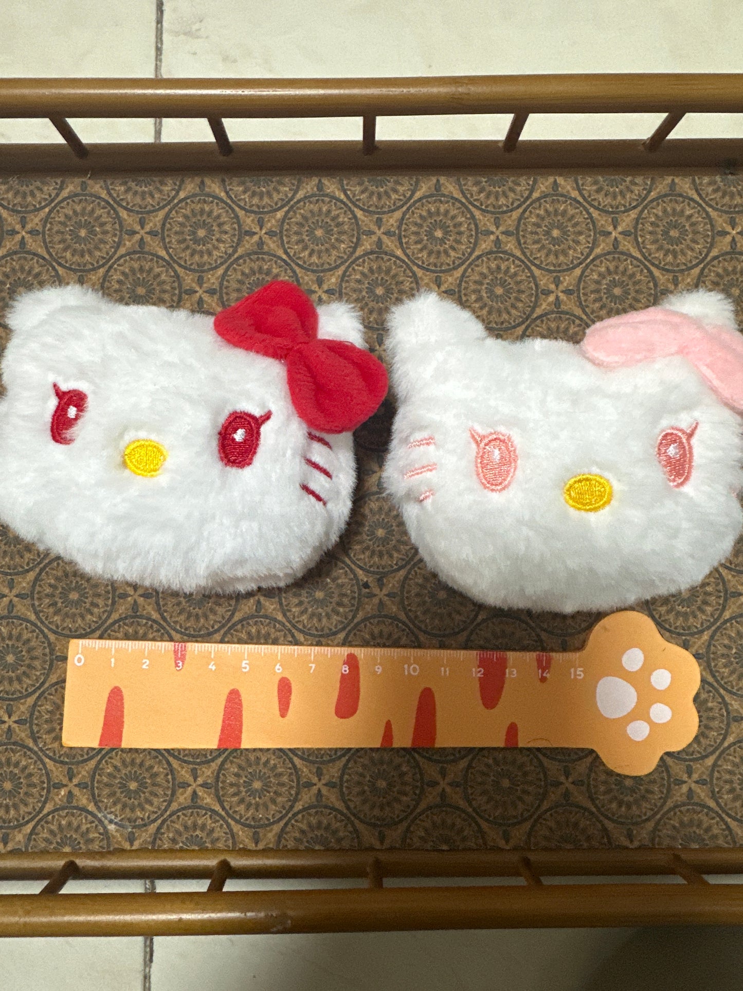 Lily minus-dollhouse miniature HK pillows