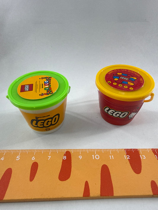 Lily minis-dollhouse Building block bucket 1pcs Random styles
