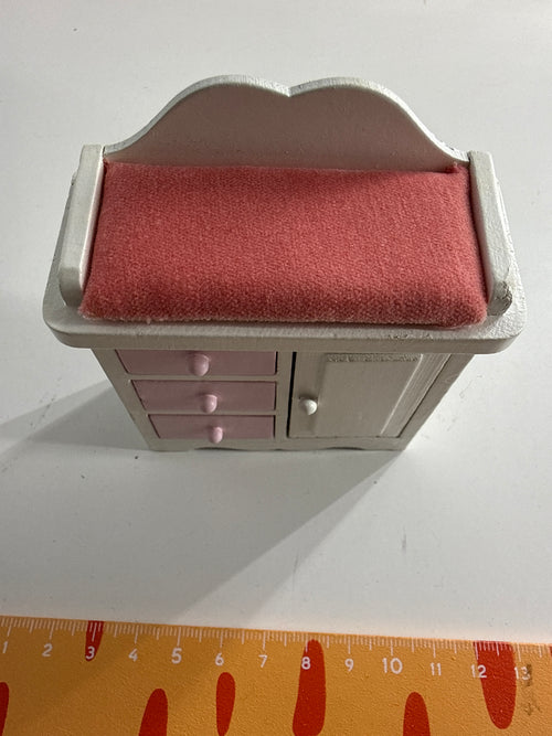 Lily minis-dollhouse Wooden storage cabinet