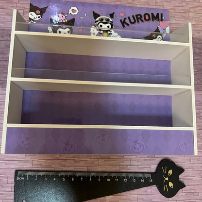 Lily minis -dollhouse miniature kuro shelf