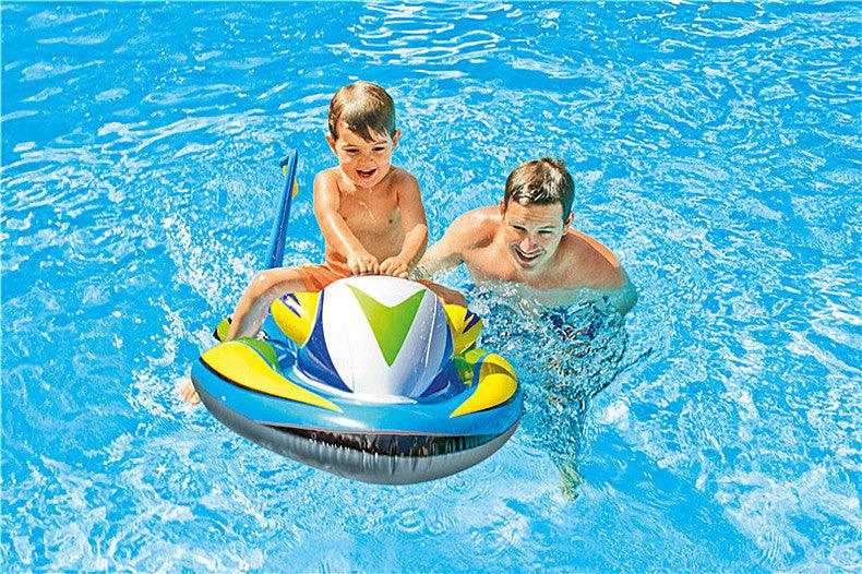 Children's water inflatable toy motor boat