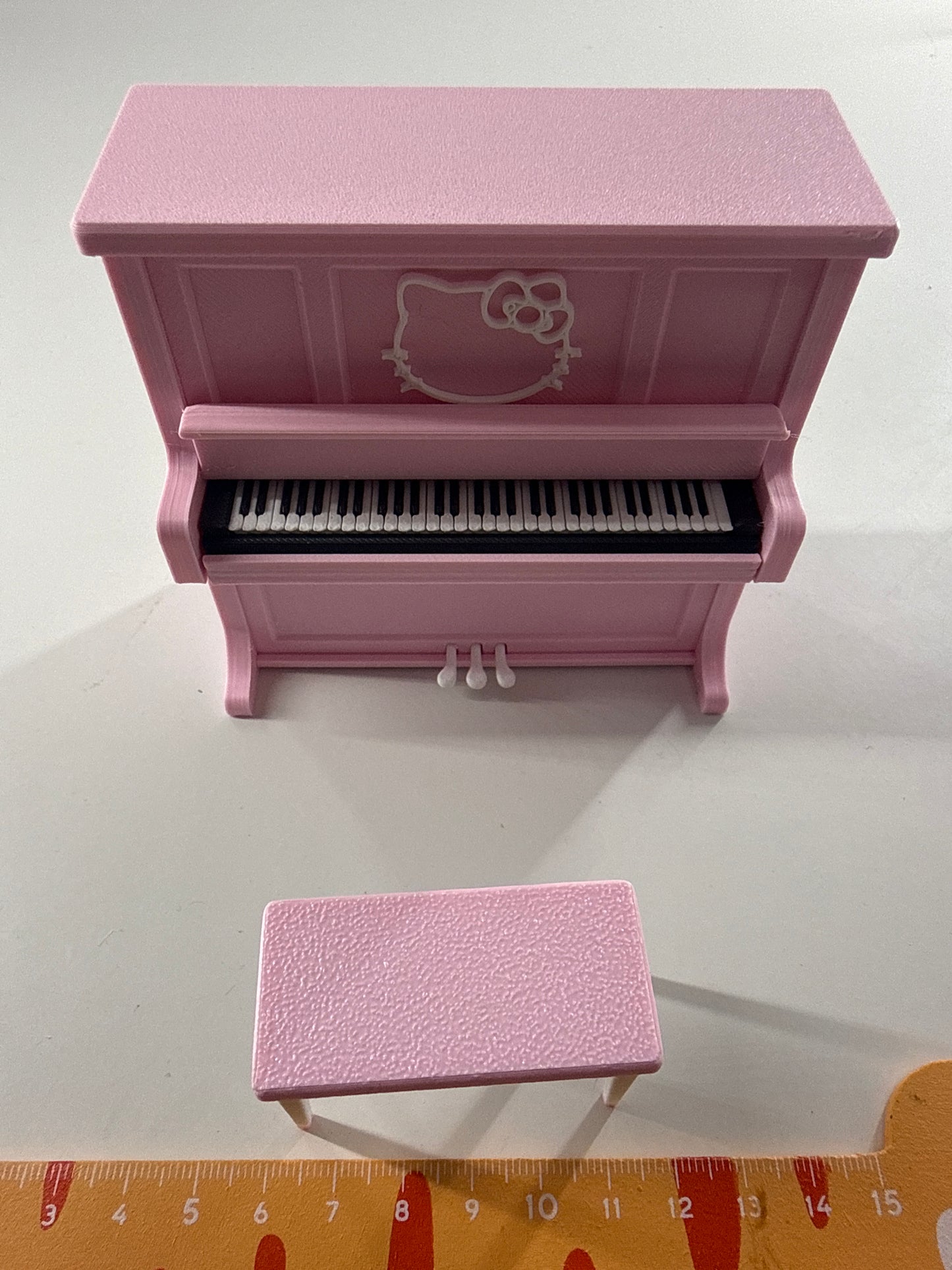Lily minis-dollhouse HK Pink Piano