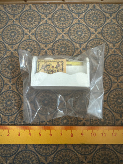 Lily minis-dollhouse miniature Wooden shelf