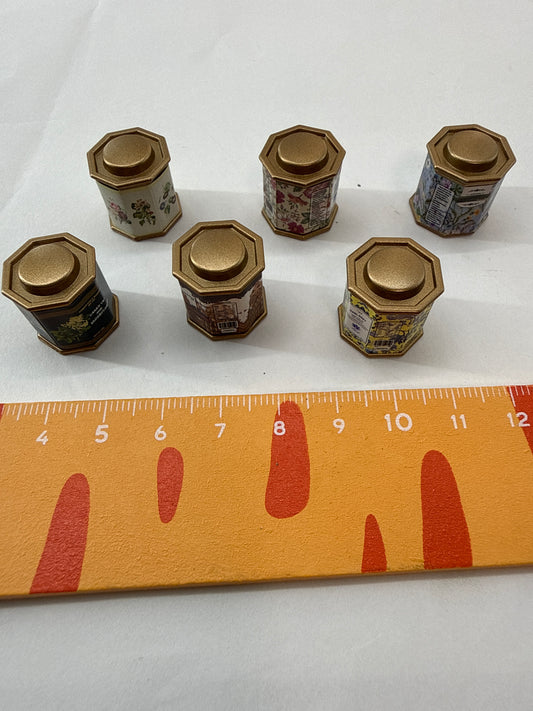 Lily minis-dollhouse Tea jar 1pcs Random styles