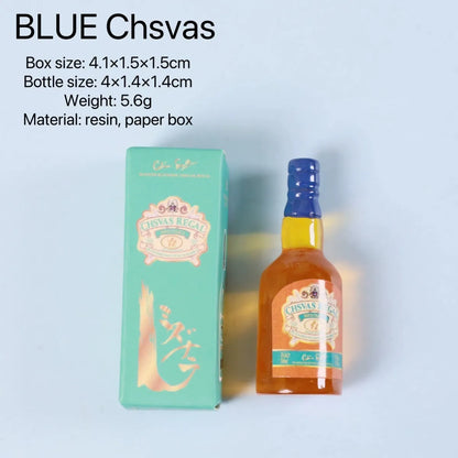 Tiny Whiskey Wonders - Miniature Bottles for Dollhouse Bars & Dioramas!