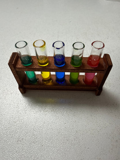 Lily minis-dollhouse Colored test tube