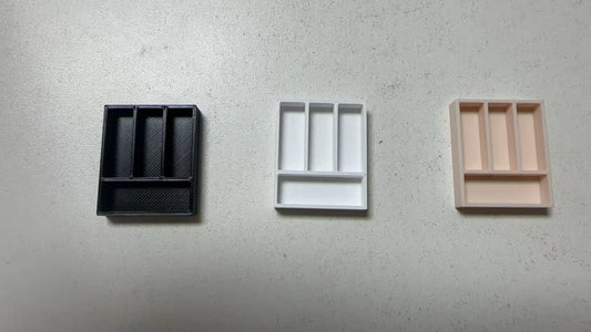 Lily minis-dollhouse Cutlery Organizer Tray