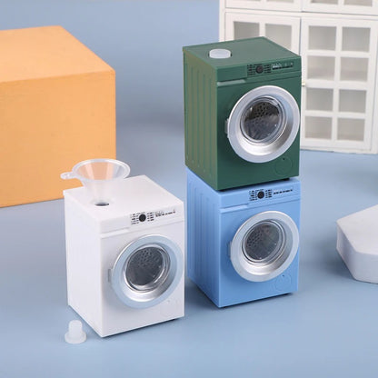 1:12 Mini Toy Washing Machine – Rechargeable, Rotatable, and Functional