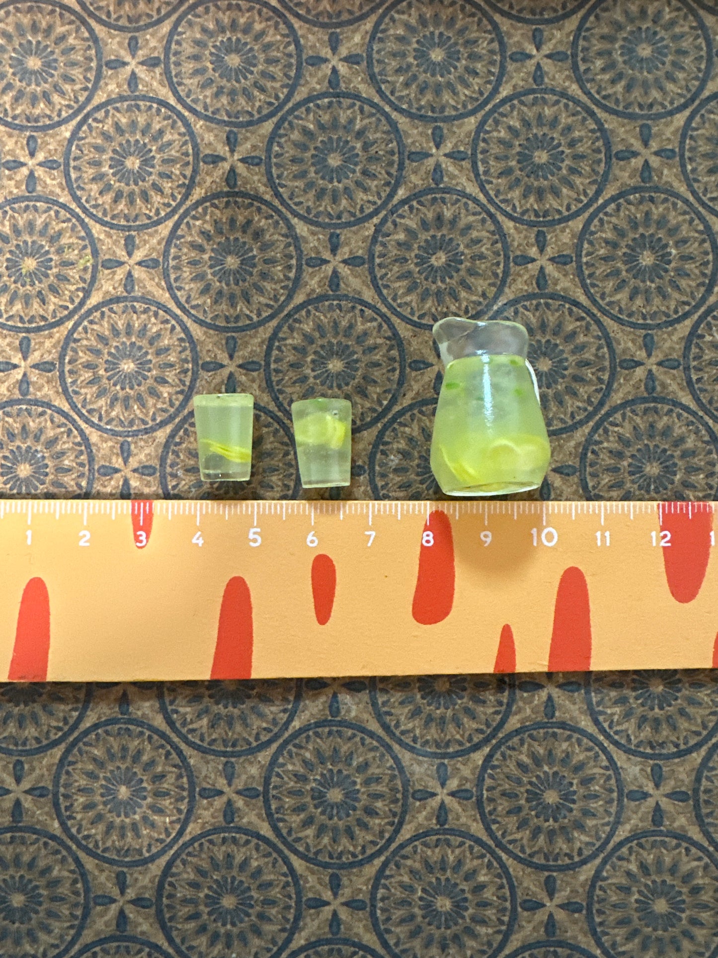 Lily minis-dollhouse miniatur lemonade set