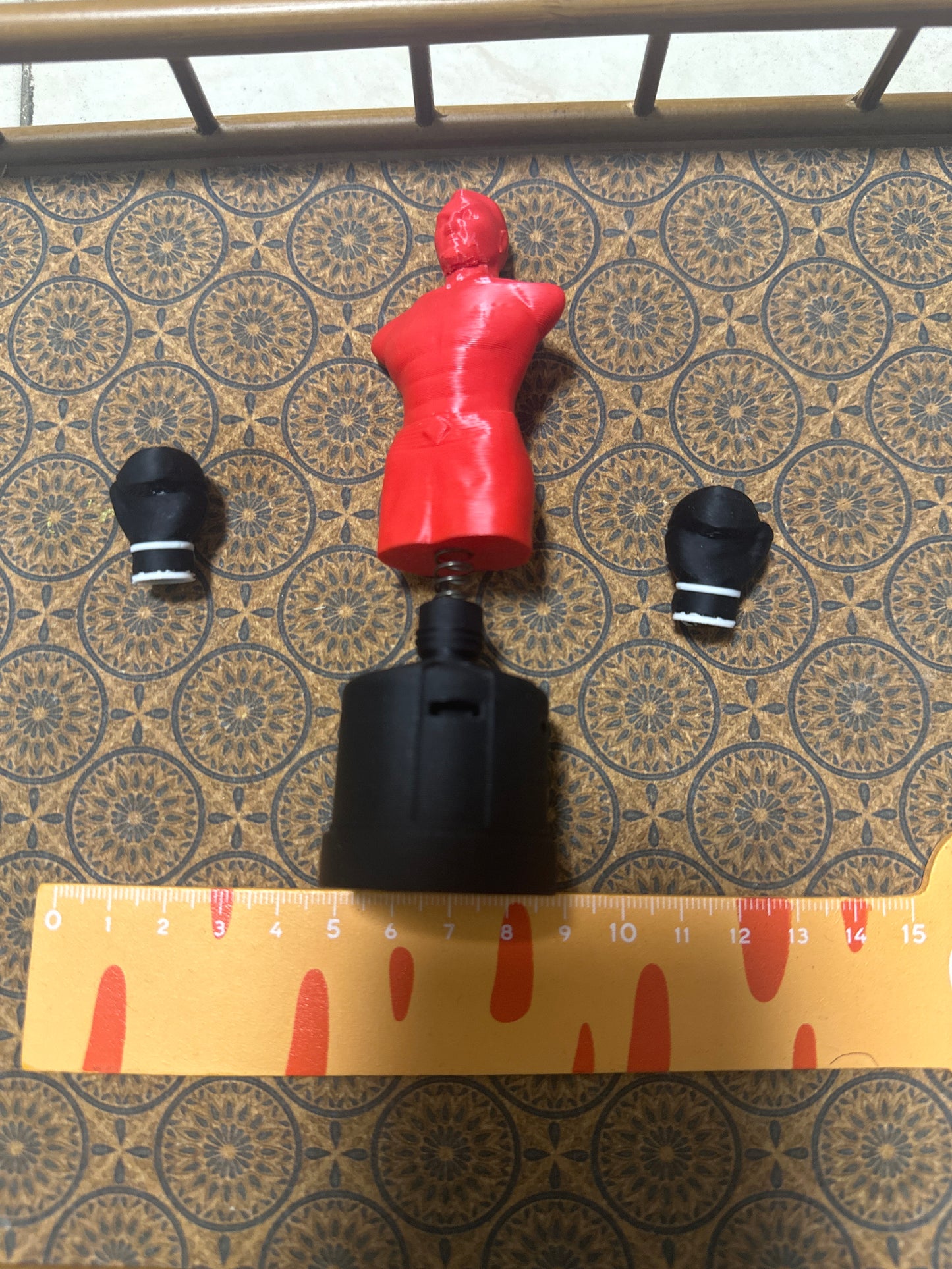 Lily minis-dollhouse miniature Boxing suit