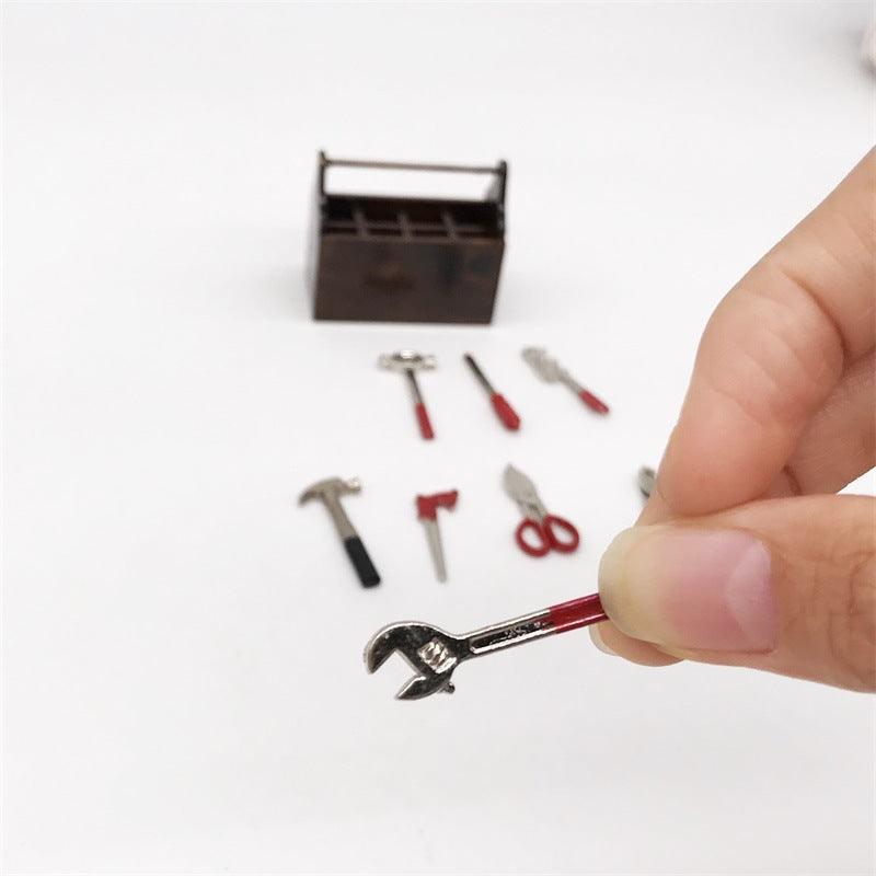 Photographic Props Miniature Toolbox Accessory Box