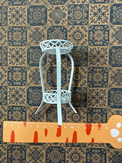 Lily minis-dollhouse Metal shelf