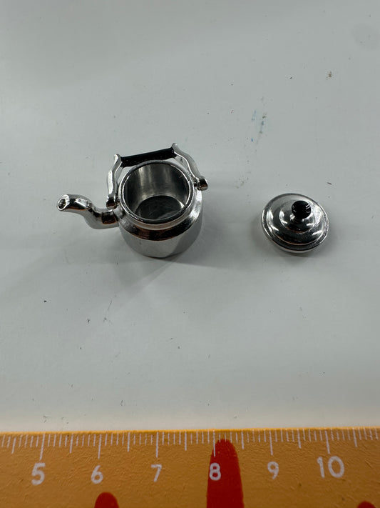 Lily minis-dollhouse Metal old-fashioned kettle
