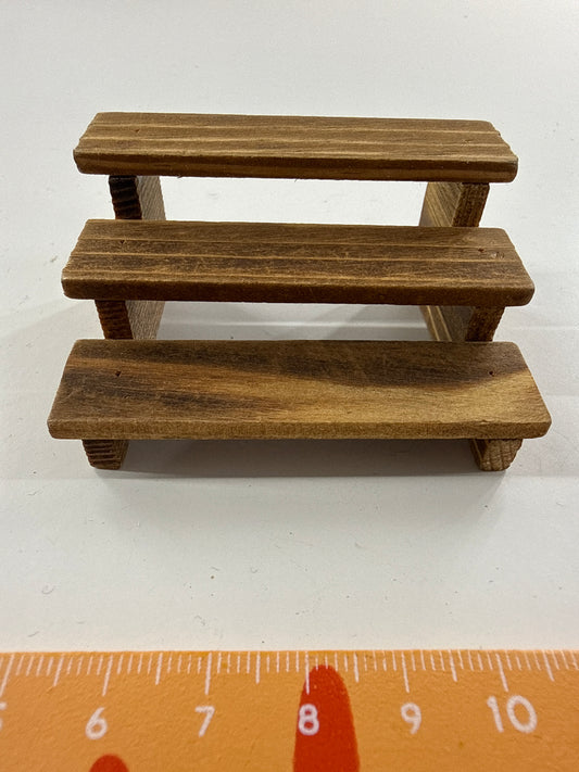 Lily minis-dollhouse Wooden multi-layer shelf