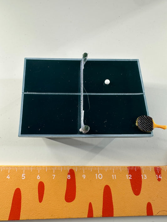 Lily minis-dollhouse table tennis table