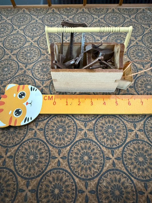 Lily minis-dollhouse miniature tool box sets