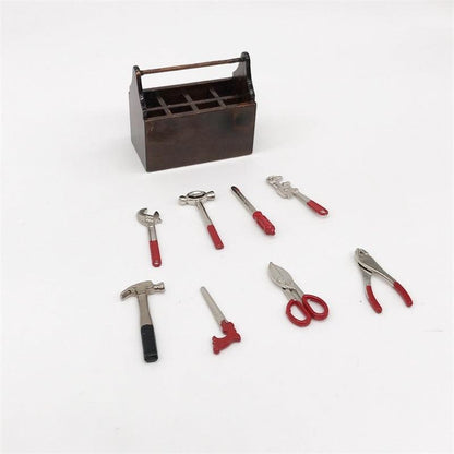 Photographic Props Miniature Toolbox Accessory Box