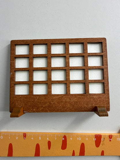 Lily minis-dollhouse Wooden frame screen