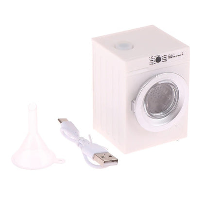 1:12 Mini Toy Washing Machine – Rechargeable, Rotatable, and Functional