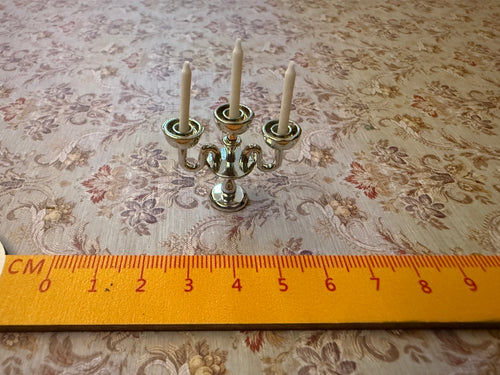 Lily minis-Dollhouse miniature candlestick