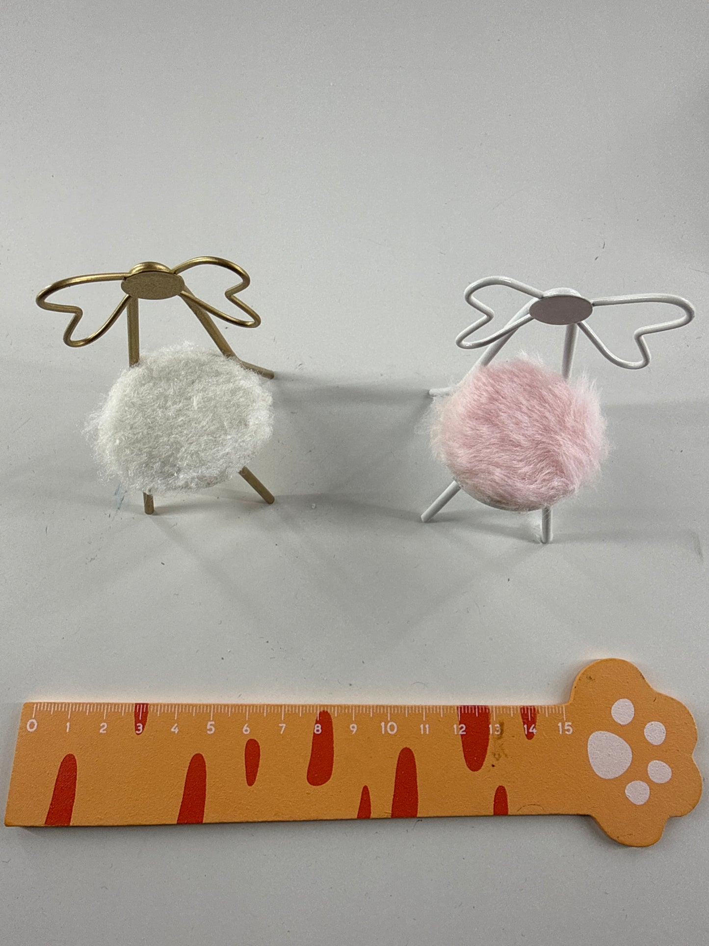 Lily minis-dollhouse metal chair 2pcs