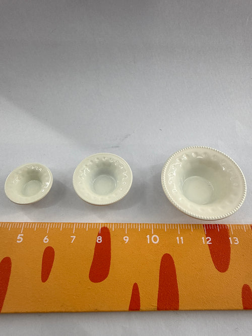 Lily minis-dollhouse Alloy Western dinner plate