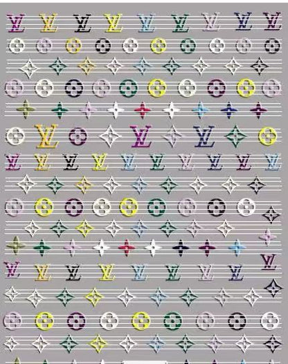 Lily_Embossed Deco Sticker Sheet