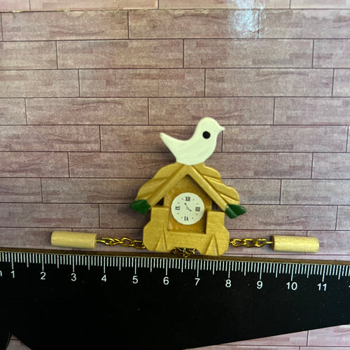 Lily minis-dollhouse miniature clock