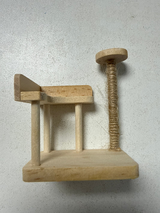 Lily minis-dollhouse Cat climbing frame