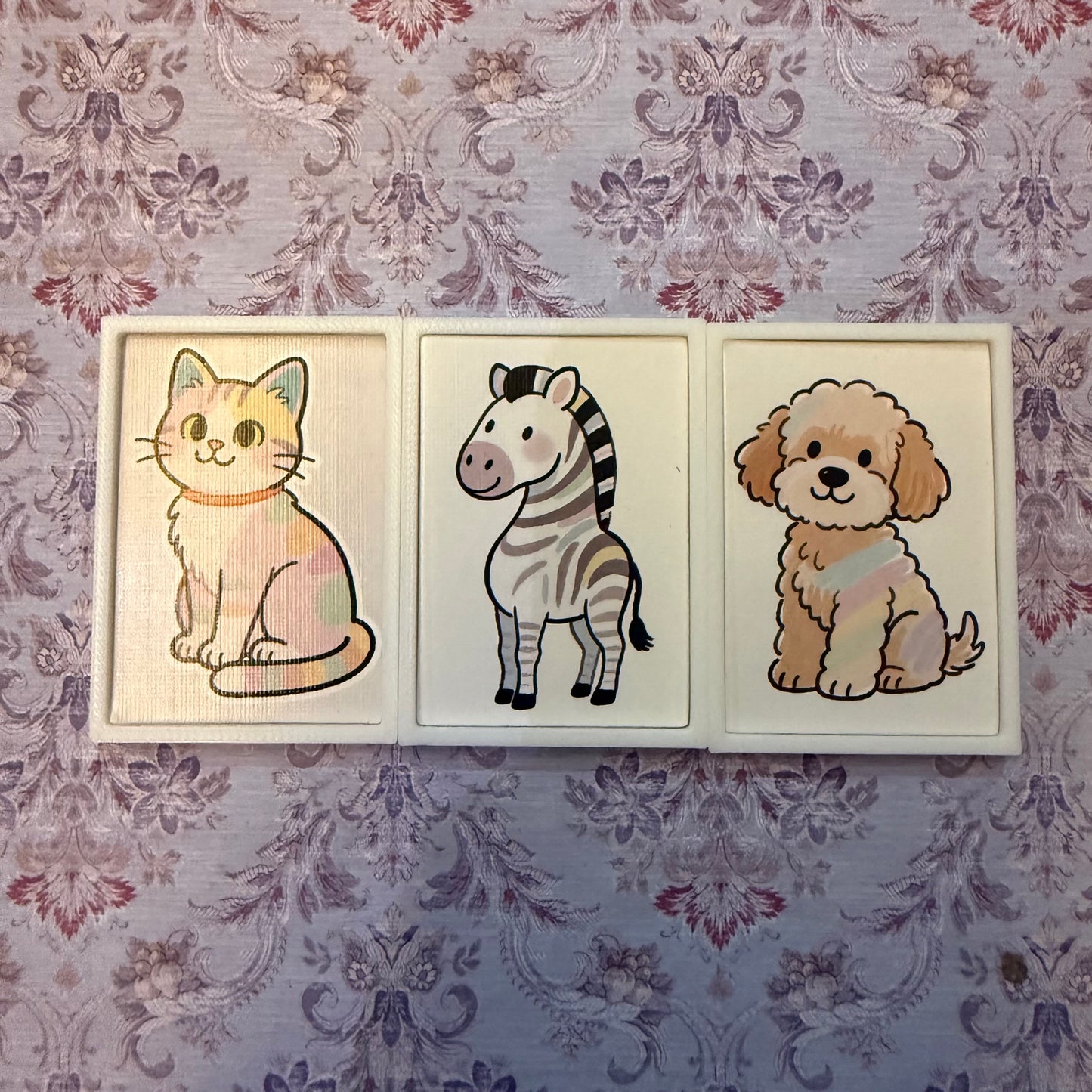 Lily minis-Dollhiuse miniature cute painting