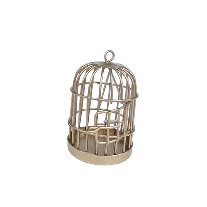 Dollhouse Accessory – Metal Mini Birdcage Model