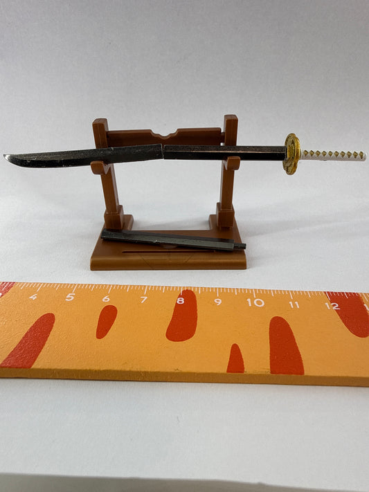 Lily minis-dollhouse Metal samurai sword