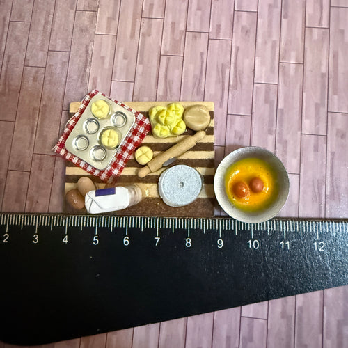 Lily minis-dollhouse miniature baking sets