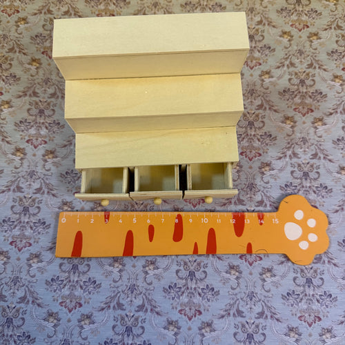 Lily minis-dollhouse miniature stairs cabinet