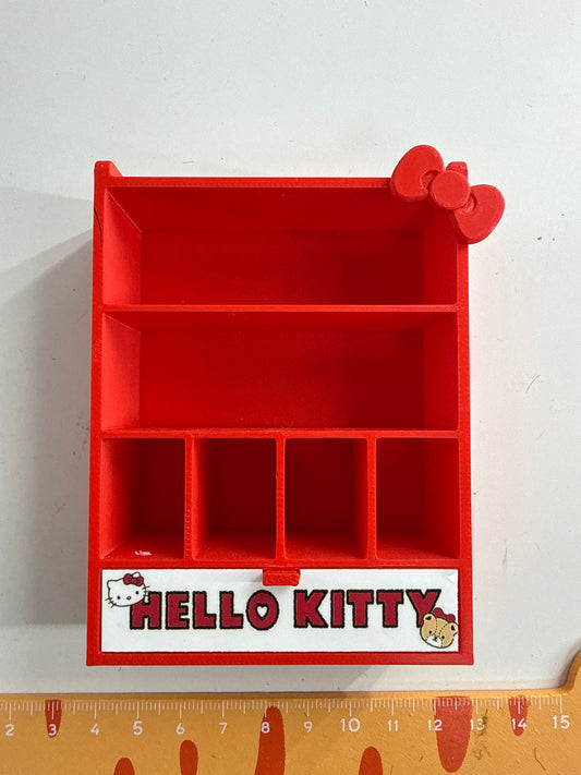 Lily minis-dollhouse HK Small red cabinet
