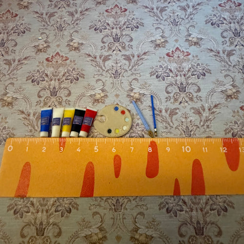 Lily minis- dollhouse miniature painting sets