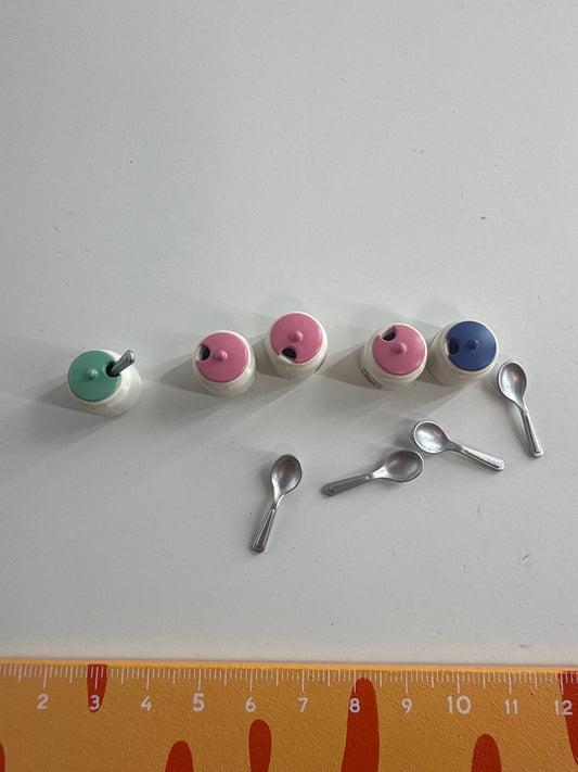 Lily minis-dollhouse Glass Random styles