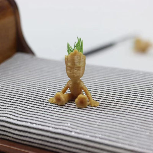 Lily minis-dollhouse miniature groot plant 2 pcs