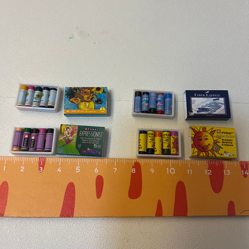 Lily minis-Dollhouse miniature colorful pens