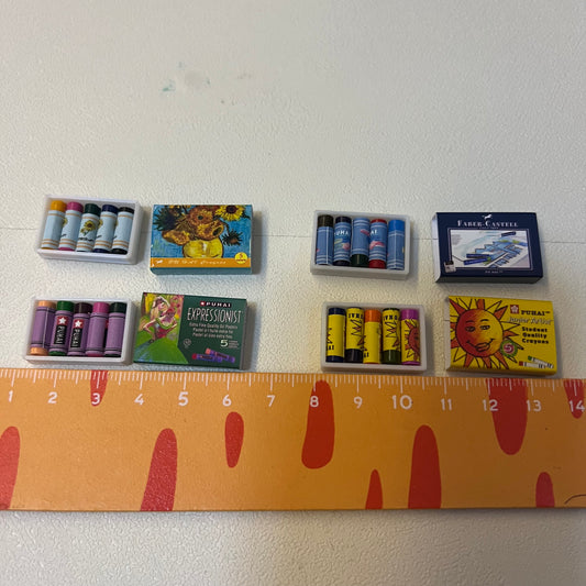 Lily minis-Dollhouse miniature colorful pens