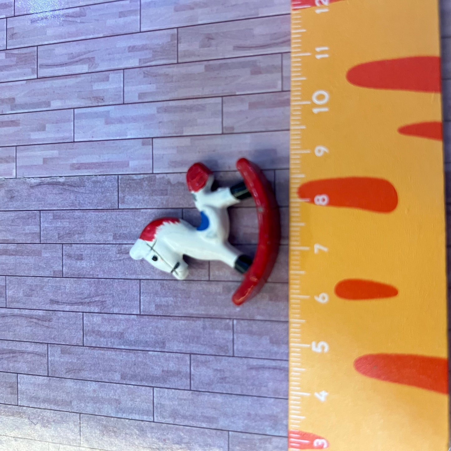 Lily minis-dollhouse miniature rocking horse