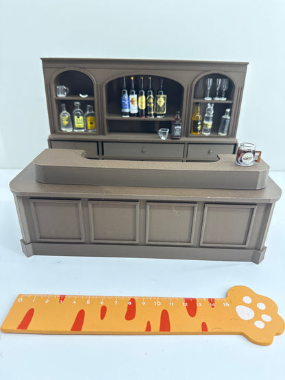 Lily minis-dollhouse Wine cabinet
