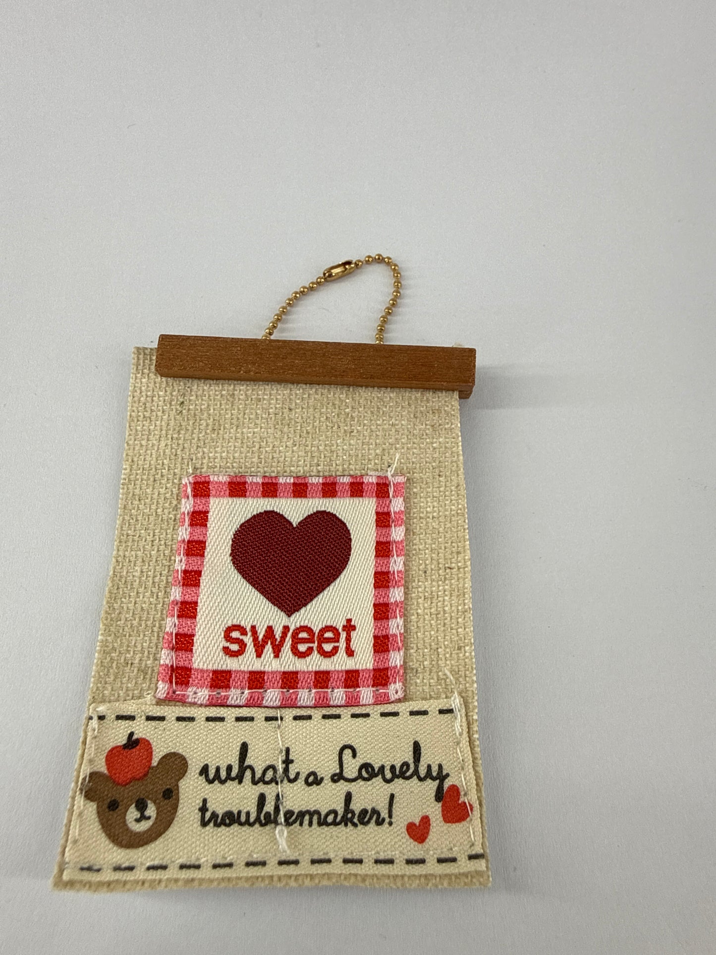 Lily minis-dollhouse Wall storage bag