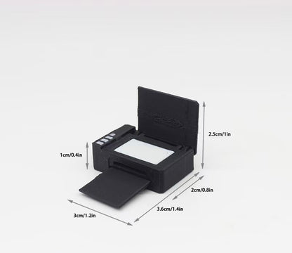 Lily minis-dollhouse miniature printer