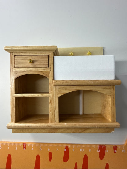 Lily minis-dollhouse Sink cabinet