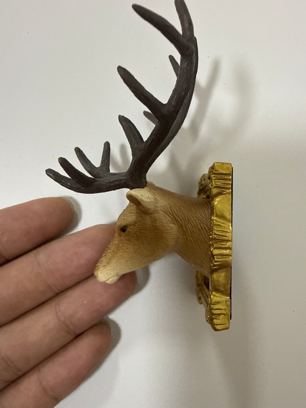 Lily minis-dollhouse Deer head wall decoration