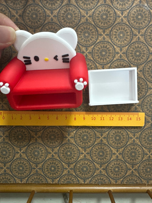 Lily minis-dollhouse miniature HK sofa