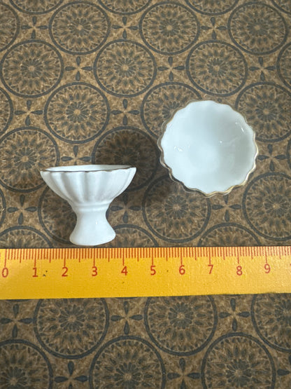 Lily minis-dollhouse miniature Ceramic fruit plate